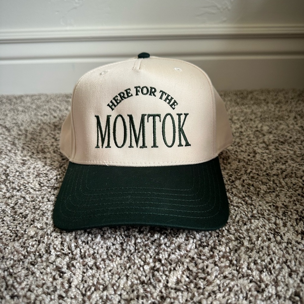 OTTO Momtok Cream and Green Trucker Hat